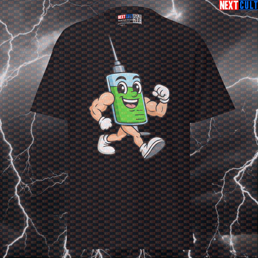 It's All Genetics Funny Gym Shirt | Natty Or Not Meme Tee For Bodybuilding Lifters Bodybuilding Fitness Gym Pump Cover Steroids Workout Next Cult Brand