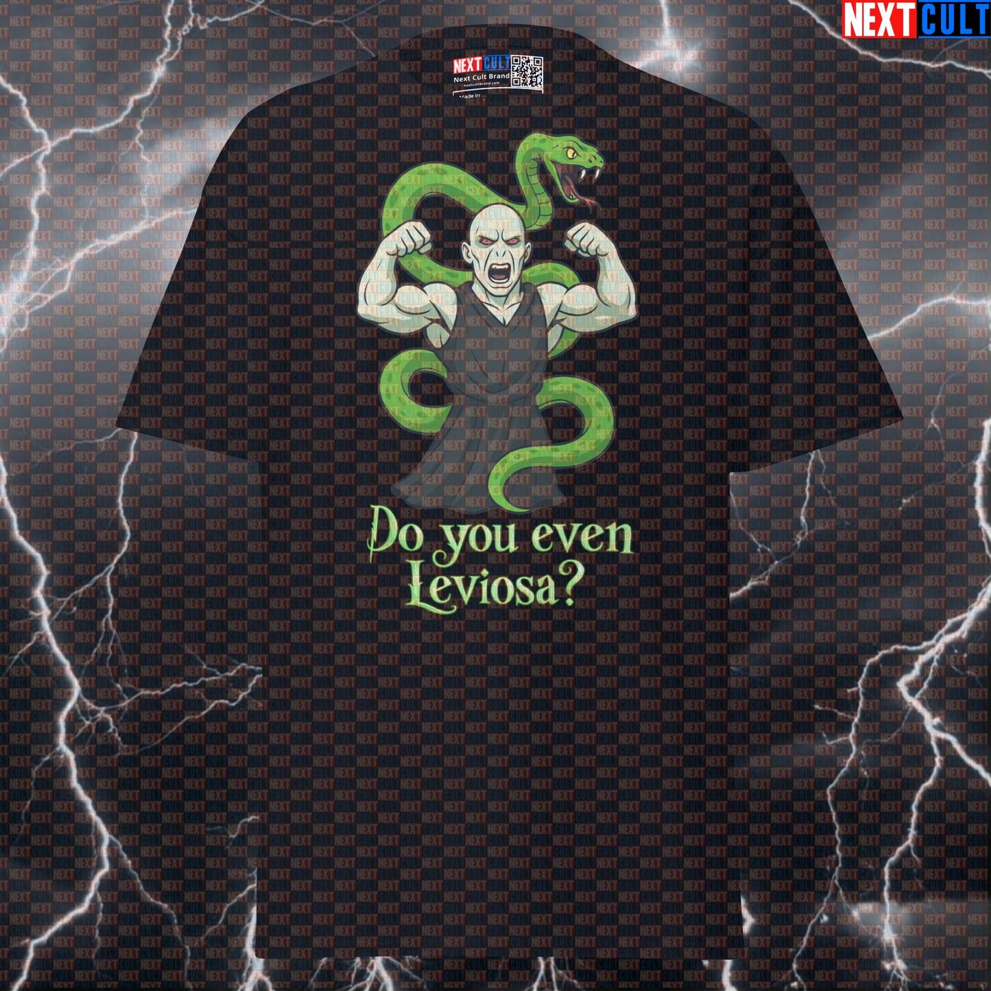Do You Even Leviosa? Funny Harry Potter Gym T-Shirt | Swoledemort Swolecraft Meme Tee T-shirts Bodybuilding Books Films Fitness Gym Harry Potter Powerlifting Pump Cover Workout Next Cult Brand