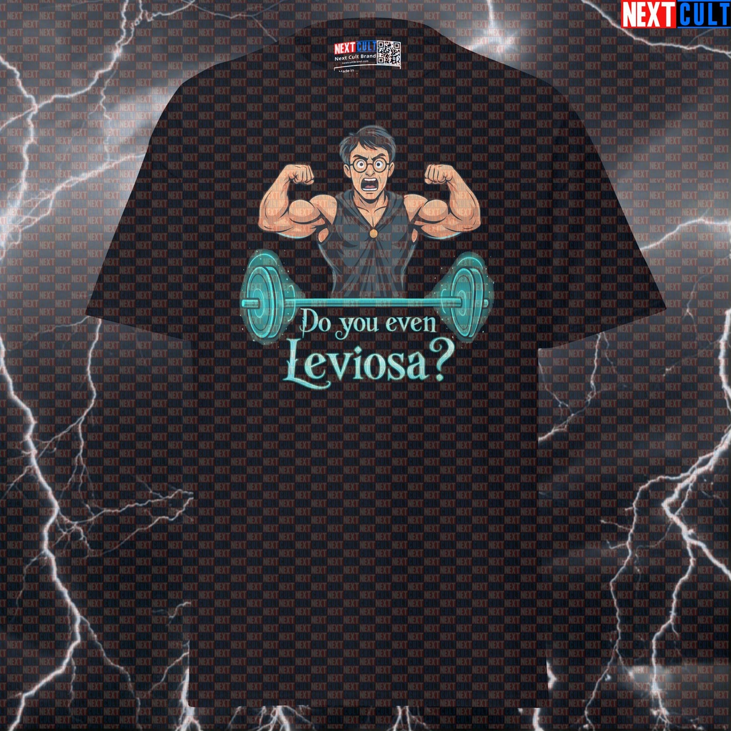 You're A Lifter Harry Funny Gym T-Shirt | Swolecraft Graphic Tee Pump Cover Bodybuilding Books Films Fitness Gym Harry Potter Powerlifting Pump Cover Workout Next Cult Brand