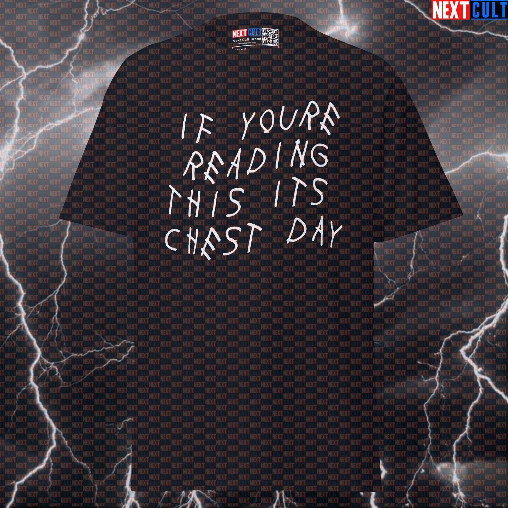 If You're Reading This Its Chest Day Funny Gym T-Shirt | Drake Meme Workout Tee Pump Cover T-shirts Bodybuilding Drake Fitness Gym Hip Hop Powerlifting Pump Cover Workout Next Cult Brand