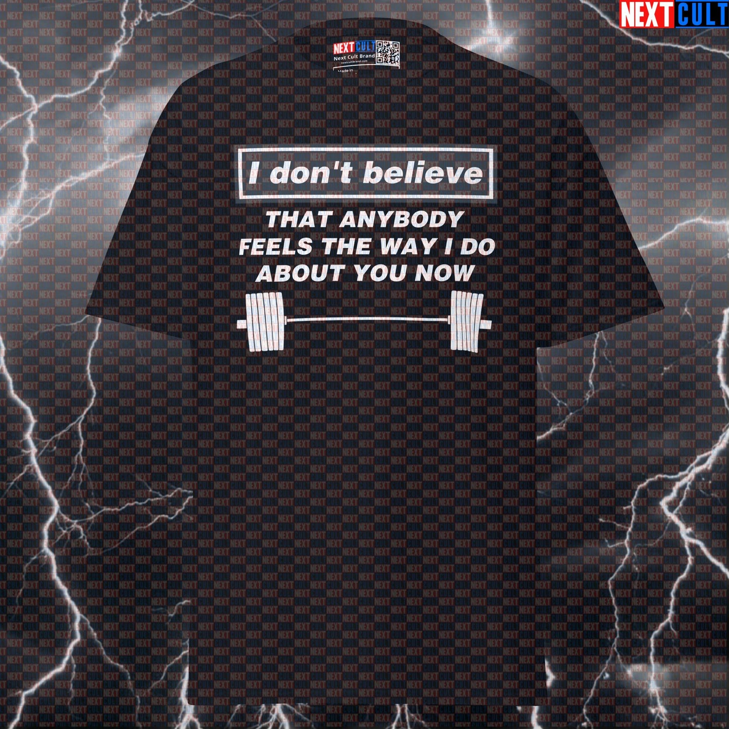 Wonderbar Gym Shirt | Funny Oasis Parody Tee For Lifters Who Love Barbells & Gains T-shirts Bodybuilding Fitness Gym Oasis Powerlifting Pump Cover Rock Music Workout Next Cult Brand