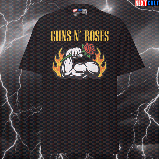 Big Guns N' Biceps Rock Music Funny Gym Shirt | Bodybuilding Pump Cover Tee Next Cult Brand