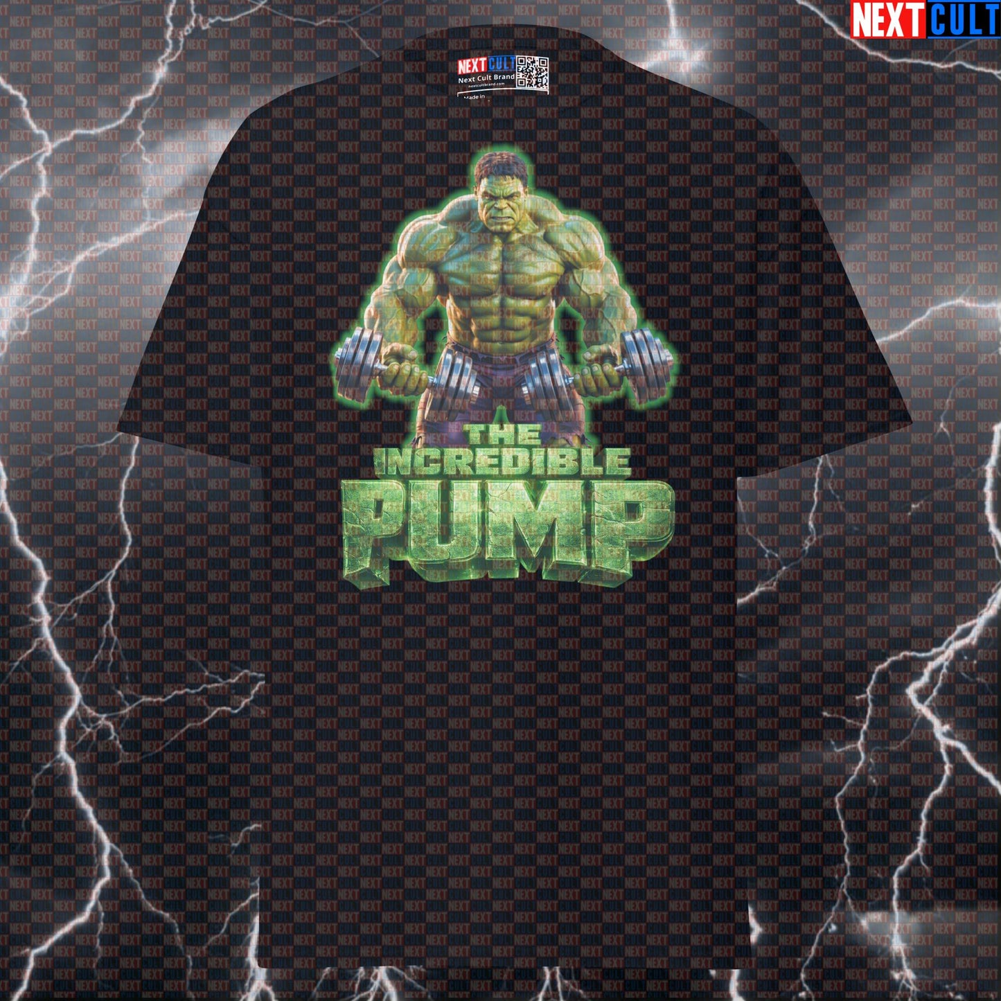 The Incredible Pump Hulk Funny Gym T-Shirt Workout Tee Graphic Gym Shirt Pump Cover Bodybuilding Fitness Humor T-shirts Next Cult Brand