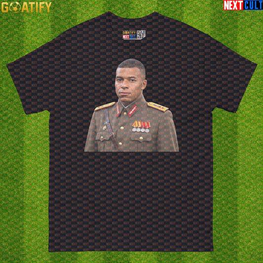 Kylian Mbappe T-Shirt – El Dictator Football Meme Graphic Tee Gift for Real Madrid Fans Black T-shirts Next Cult Brand