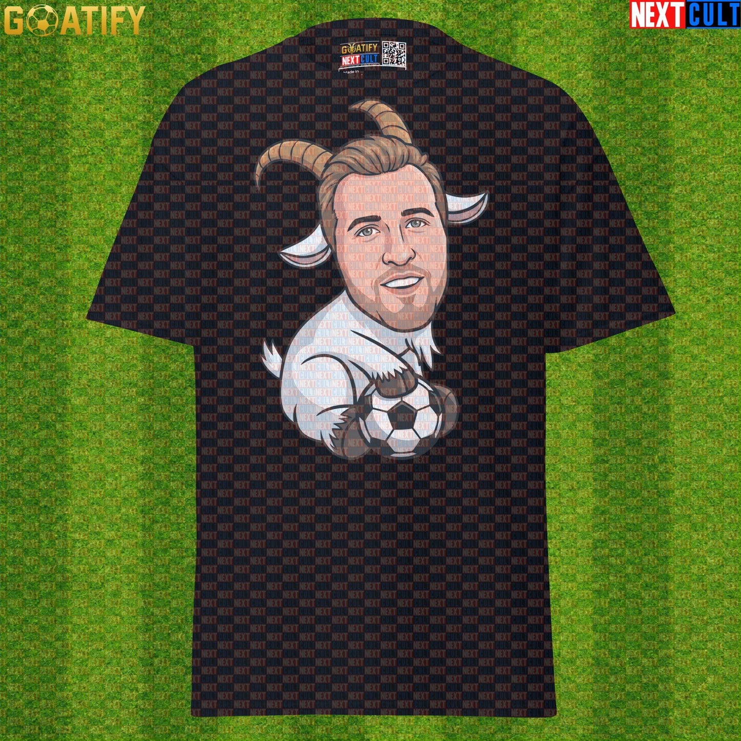 Harry Kane T-Shirt – GOAT Soccer Graphic Tee for England, Bayern Munich and World Cup Fans |  | ["Bayern Munich", "England", "Football", "Harry Kane", "Soccer", "Tottenham Hotspur"]