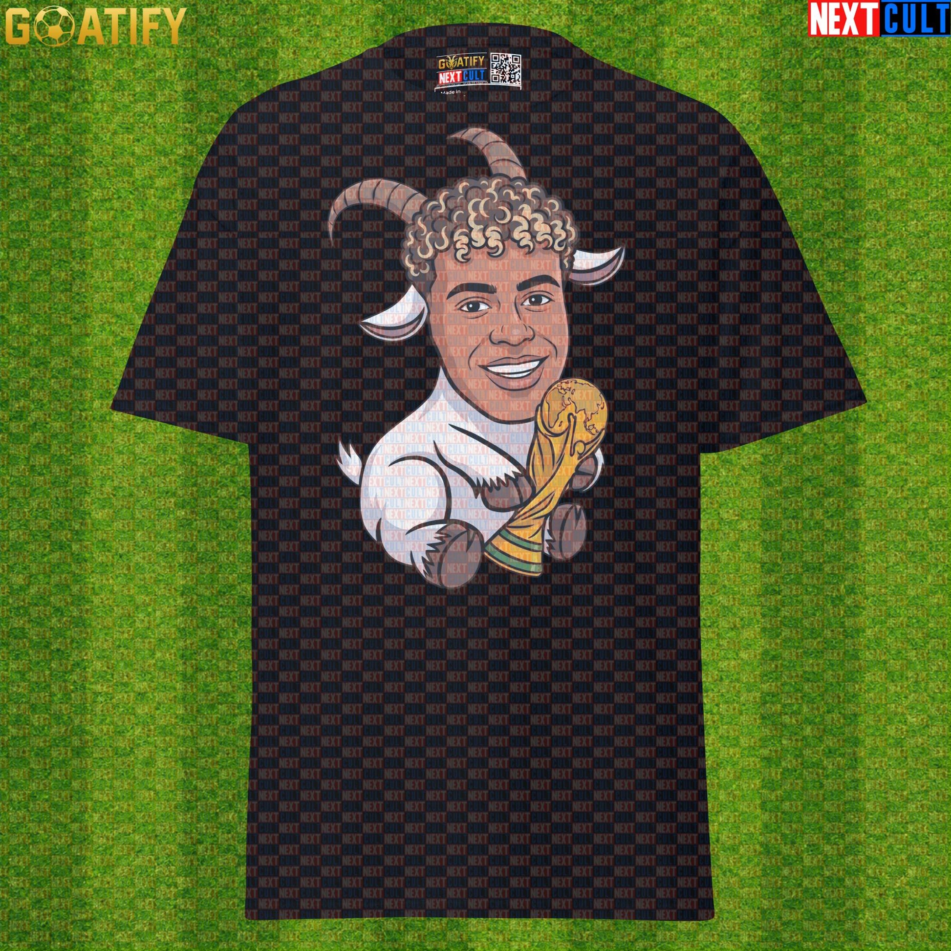 Lamine Yamal T-Shirt – Future World Cup Winner GOAT Tee for Spain and Barcelona Fans |  | ["Barcelona", "Football", "Lamine Yamal", "Soccer", "Spain"]