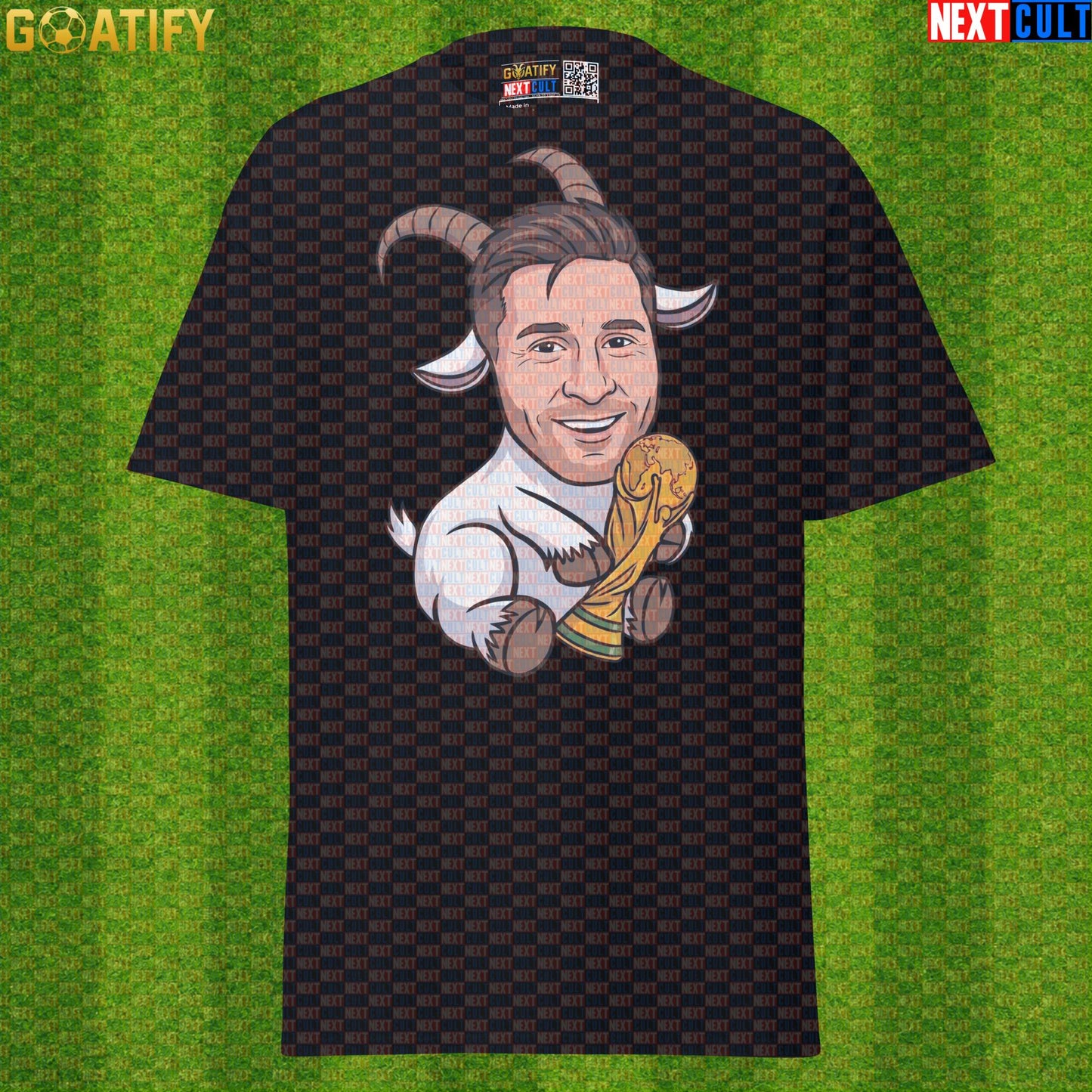 Lionel Messi T-Shirt – World Cup Champion GOAT Tee for Argentina and Inter Miami Fans |  | ["Argentina", "Barcelona", "Football", "Inter Miami", "Lionel Messi", "Soccer"]