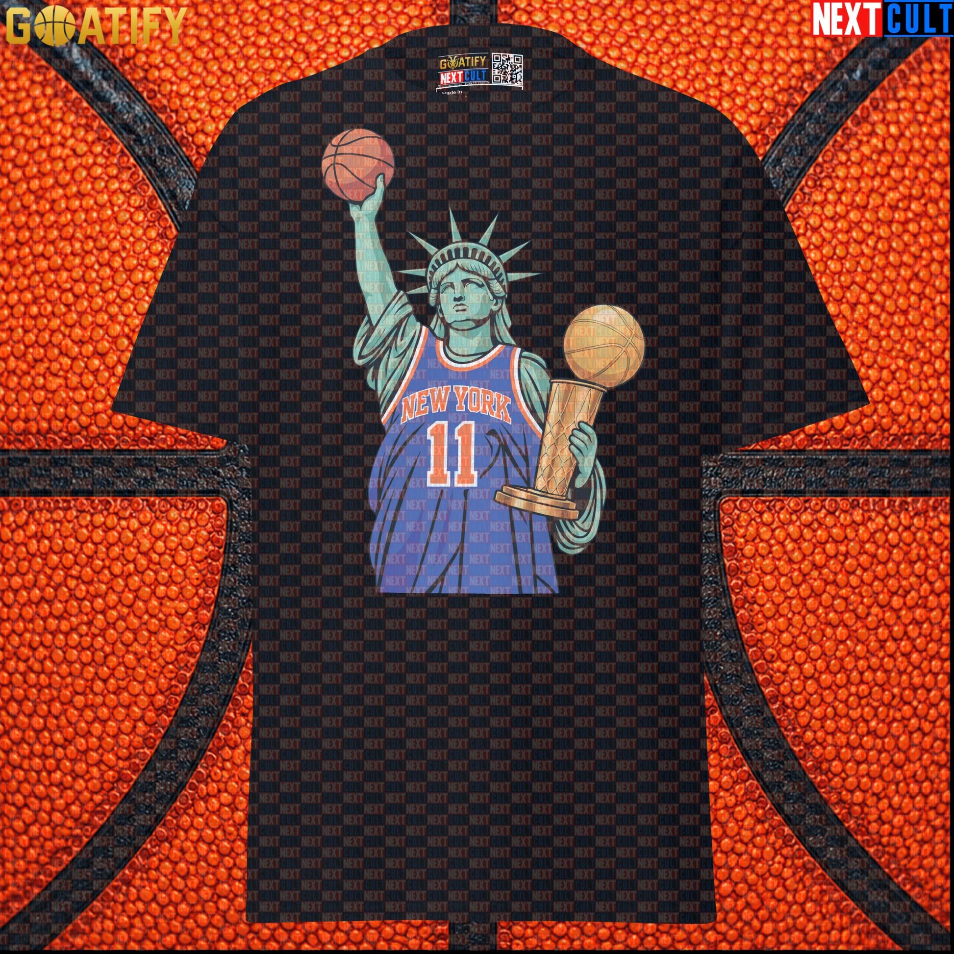 New York Knicks T-Shirt – 2026 NBA Champions Liberty Graphic Tee for Basketball Fans Black Next Cult Brand