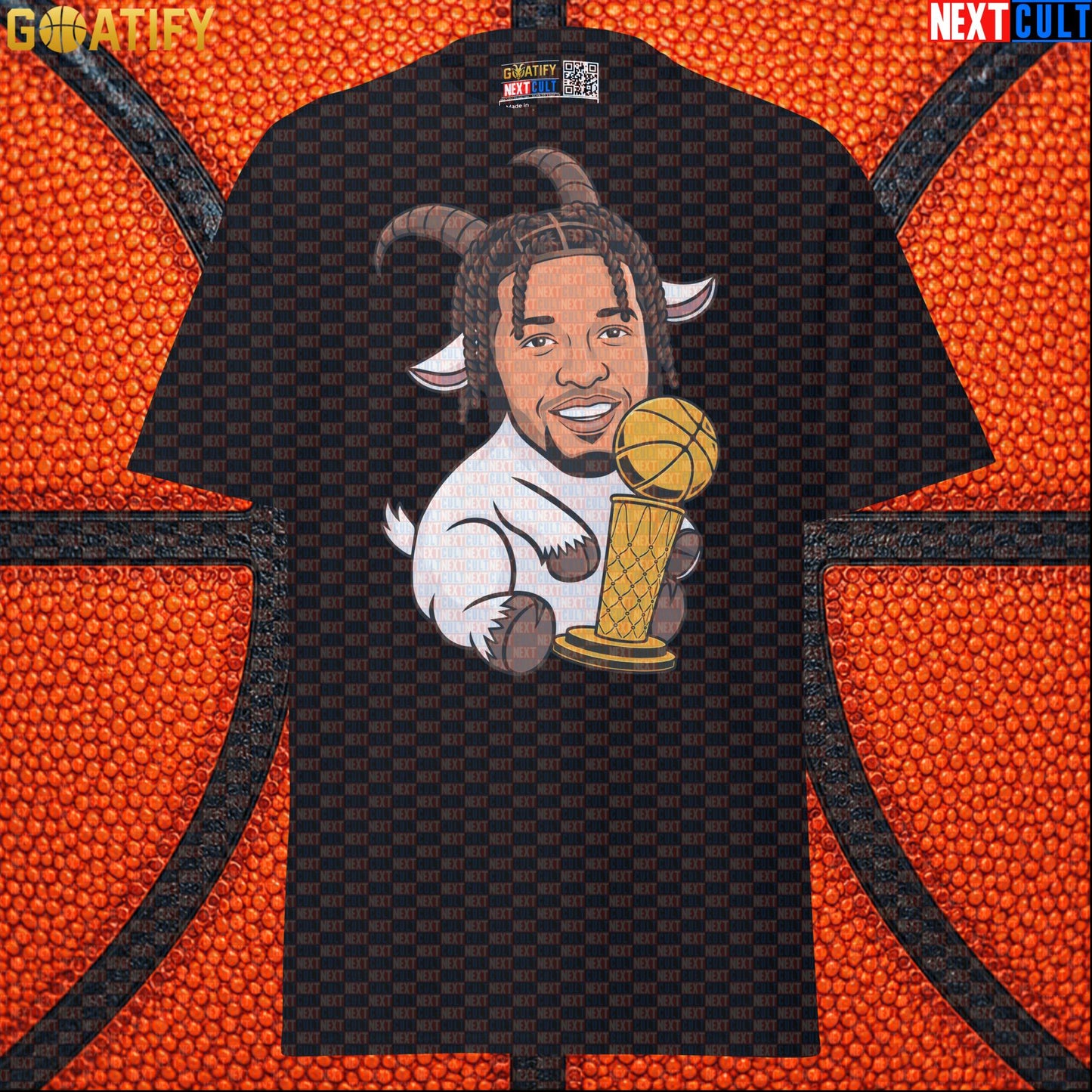 Jalen Brunson T-Shirt – 2026 NBA Champion GOAT Graphic Tee Gift for New York Knicks Fans Black Next Cult Brand