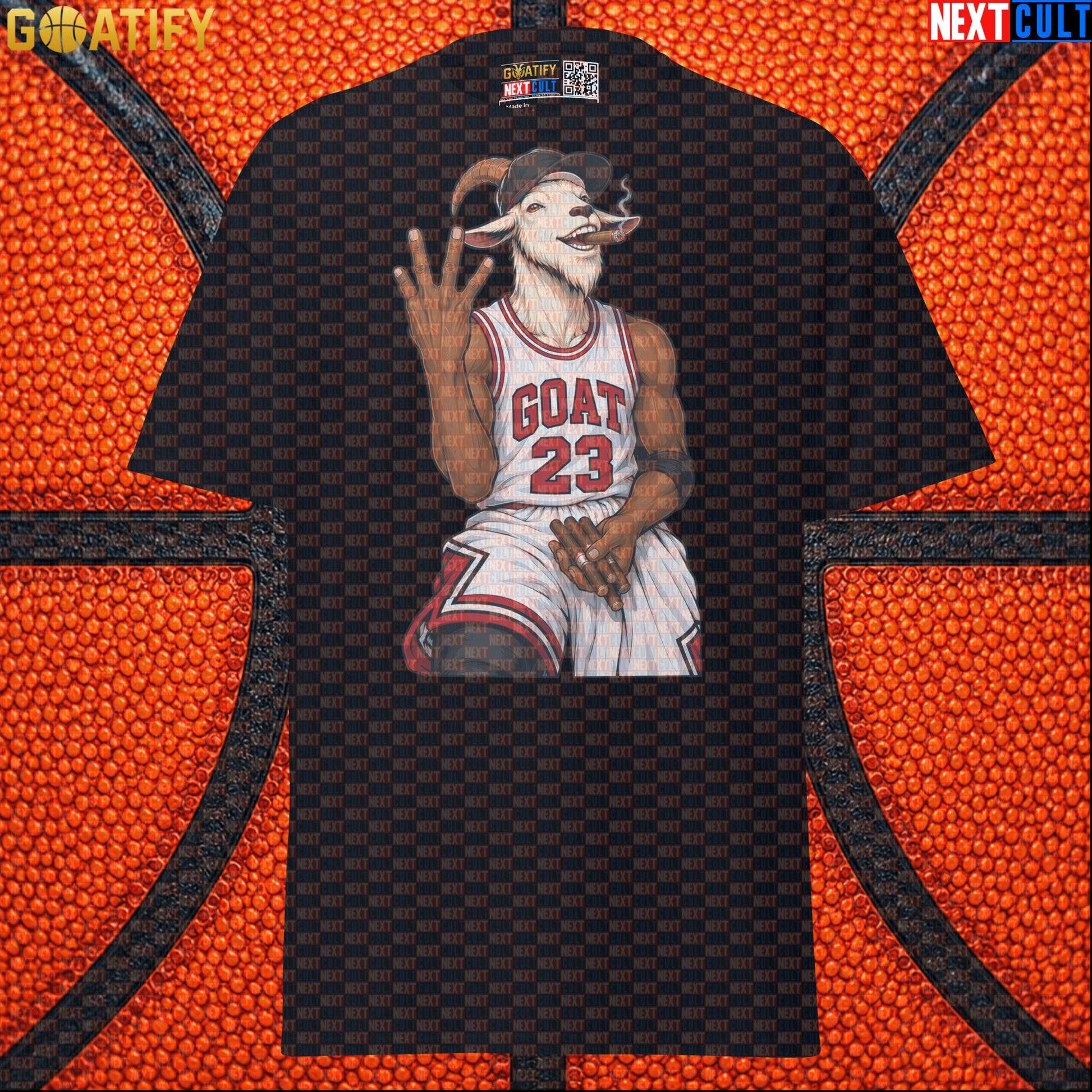 Michael Jordan T-Shirt – GOAT Cigar Celebration Graphic Tee for Chicago Bulls NBA Fans |  | ["Basketball", "Chicago Bulls", "Michael Jordan", "NBA"]