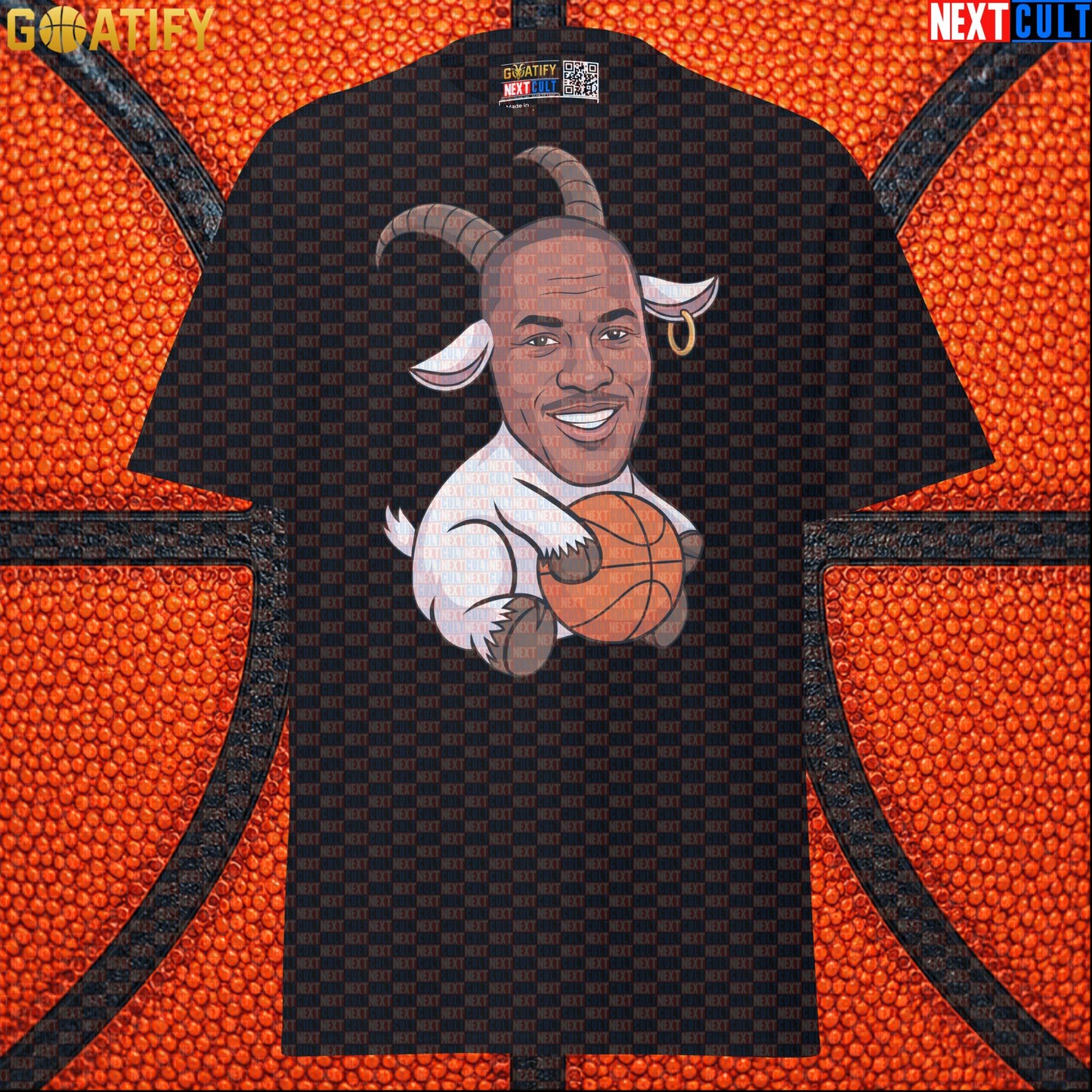 Michael Jordan T-Shirt - GOAT Chicago Bulls Basketball Graphic Tee Gift for Jordan NBA Fans |  | ["Basketball", "Chicago Bulls", "Michael Jordan", "NBA"]