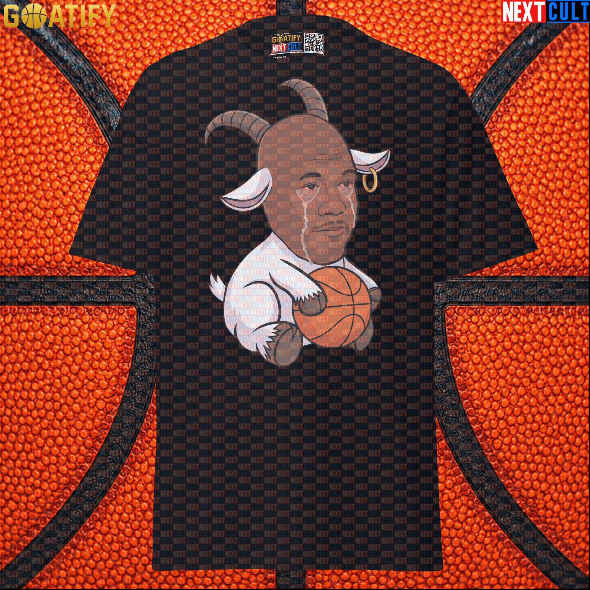 Michael Jordan T-Shirt - Crying Jordan GOAT Meme Graphic Tee Gift for Chicago Bulls NBA Fans |  | ["Basketball", "Chicago Bulls", "Michael Jordan", "NBA"]
