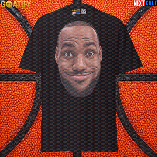 LeBron Photobomb Meme T-Shirt – Funny NBA Basketball Graphic Tee Gift for Sports Fans |  | ["Basketball", "LeBron James", "NBA"]
