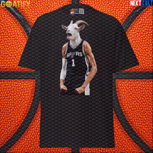 T-Shirt Victor Wembanyama GOAT Basketball Graphic Tee for Spurs Fans Funny NBA Sports Gift | T-shirts | ["Basketball", "France", "NBA", "NCB", "San Antonio Spurs", "Victor Wembanyama", "Wemby"]