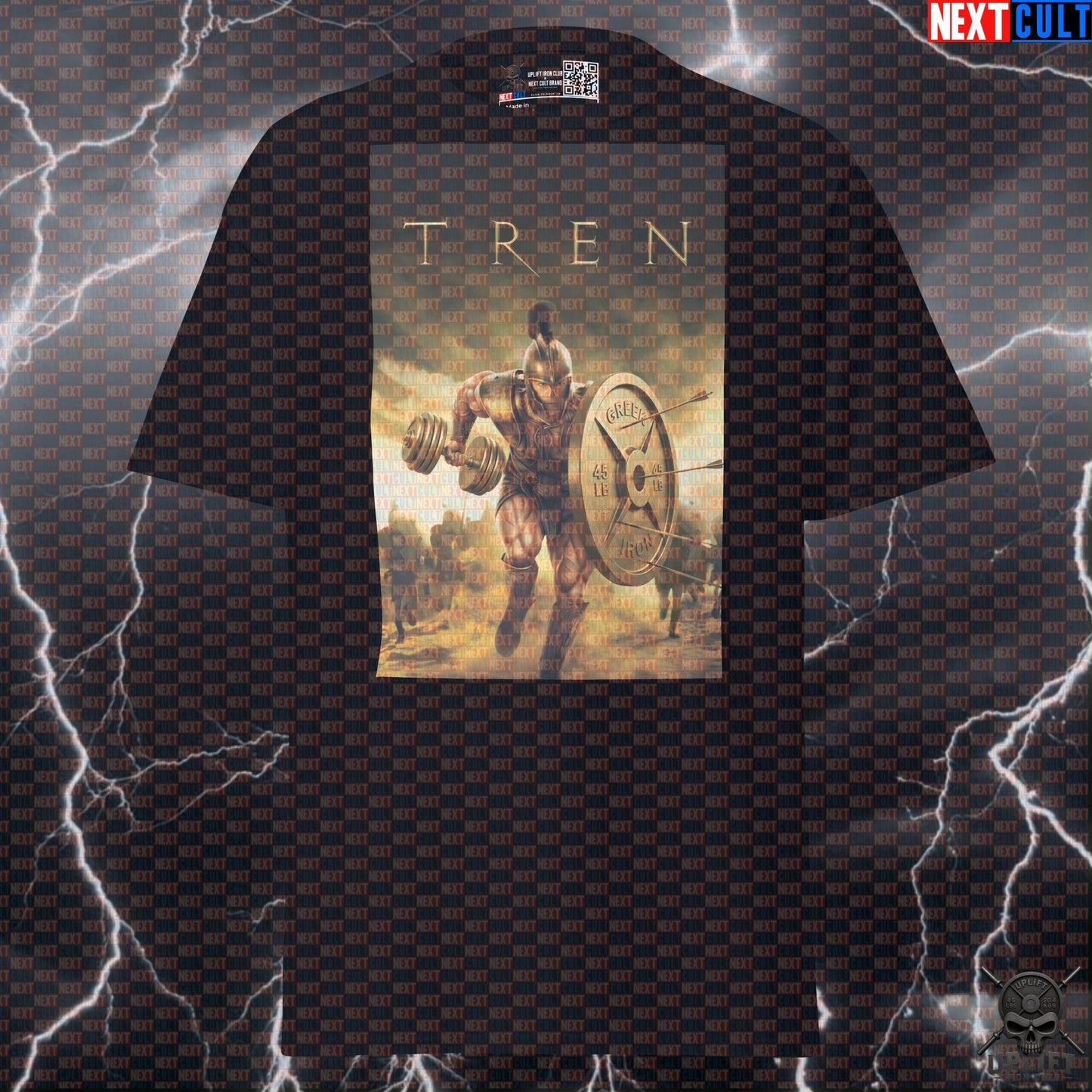 T-Shirt Tren Troy Parody Gym Shirt for Lifters Achilles Greek Mythology Meme Pump Cover | T-shirts | ["Ancient Greece", "Bodybuilding", "Brad Pitt", "Films", "Fitness", "Gym", "NCB", "Not Natty", "Pump Cover", "Steroids", "Troy", "Workout"]