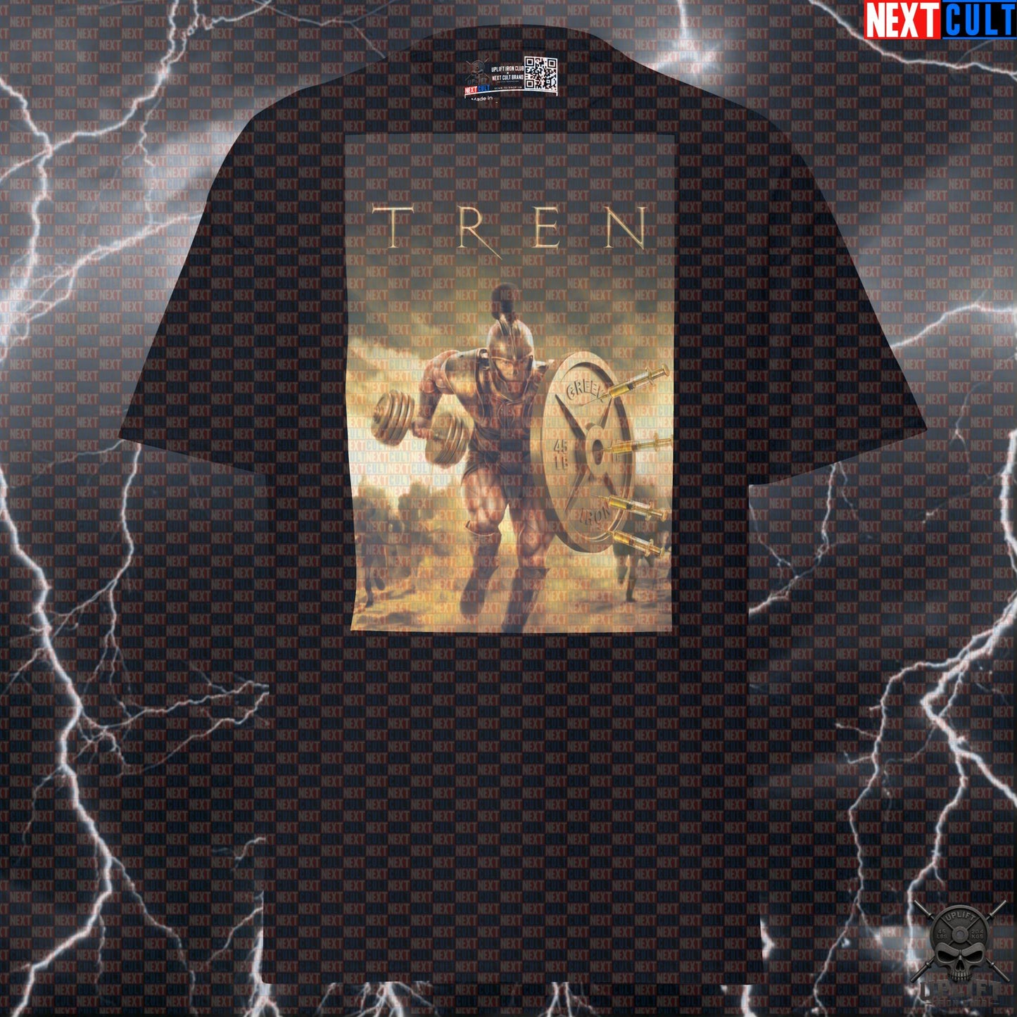 T-Shirt Tren Troy Parody Gym Shirt for Lifters Achilles Greek Mythology Pump Cover | T-shirts | ["Ancient Greece", "Bodybuilding", "Brad Pitt", "Films", "Fitness", "Gym", "NCB", "Not Natty", "Pump Cover", "Steroids", "Troy", "Workout"]