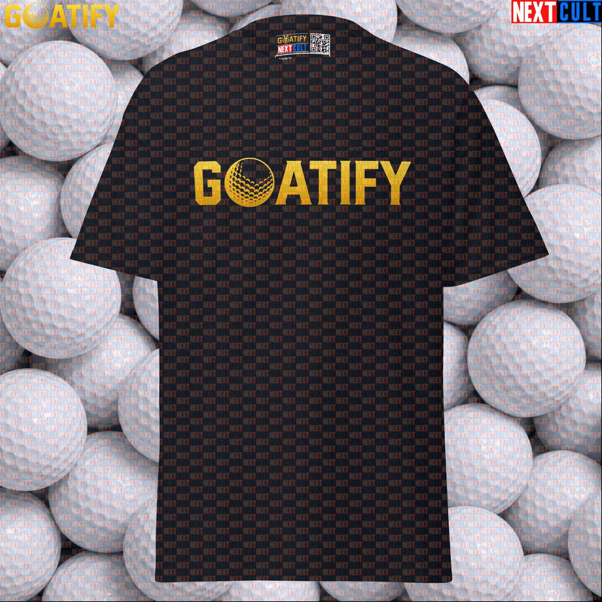 Golf GOAT T-Shirt Golden Golf Ball Graphic for Golfers, Sports Fans & Gifts | GOATIFY | T-shirts | ["Golf", "NCB", "PGA"]