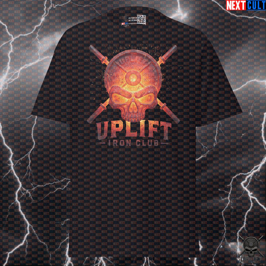T-Shirt Hot Metal Skull Gym Shirt for Lifters Workout Gift Uplift Iron Club T-shirts Next Cult Brand