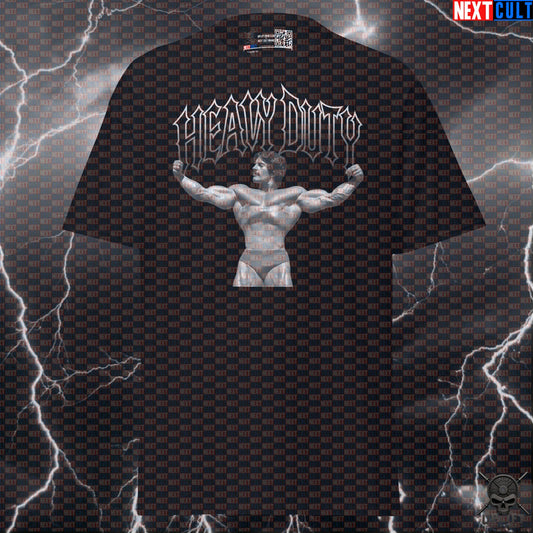 Mike Mentzer Heavy Duty T-Shirt Old School Bodybuilding Gym Shirt for Lifters T-shirts Next Cult Brand