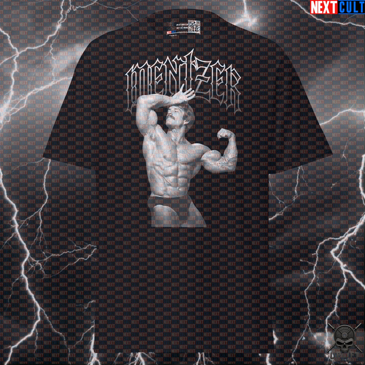 Mike Mentzer Heavy Duty T-Shirt Old School Bodybuilding Gym Shirt for Serious Lifters | T-shirts | ["Bodybuilding", "Fitness", "Gym", "Mike Mentzer", "NCB", "Pump Cover", "Workout"]