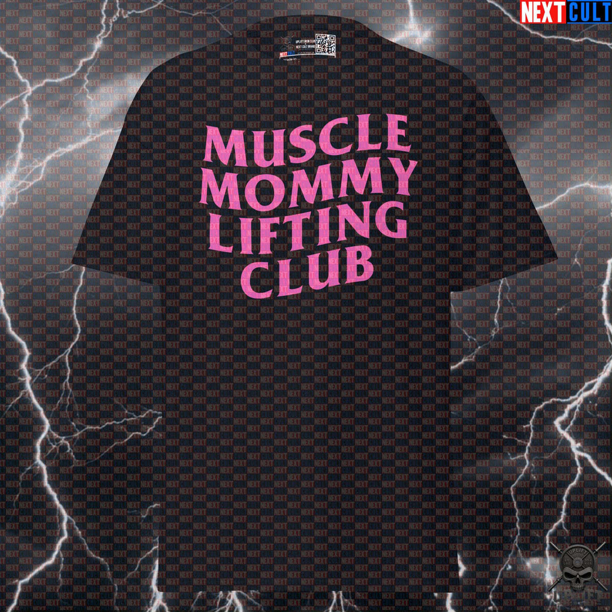 Muscle Mommy Lifting Club T-Shirt for Gym Girls, Bodybuilding & Strength Training | T-shirts | ["Bodybuilding", "Fitness", "Gym", "Gym Girl", "Muscle Mommy", "NCB", "Powerlifting", "Pump Cover", "Workout"]