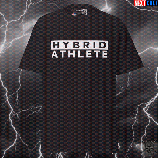 Hybrid Athlete T-Shirt – Strength & Endurance Gym Shirt for Runners, Lifters & Racers T-shirts Next Cult Brand