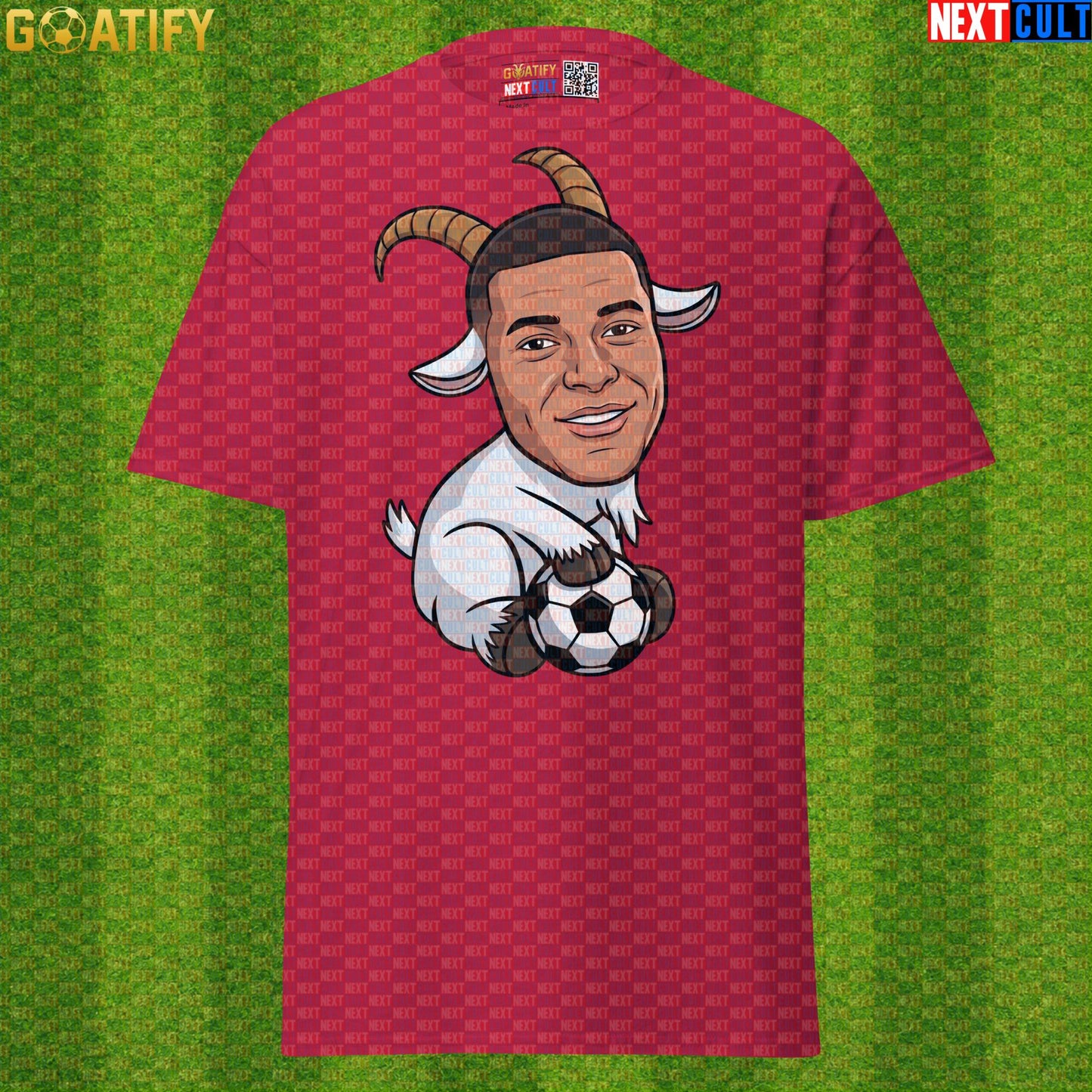 Kylian Mbappe T-Shirt – Funny GOAT Soccer Graphic Tee Gift for France and Real Madrid Fans |  | ["Football", "France", "Kylian Mbappe", "PSG", "Real Madrid", "Soccer"]