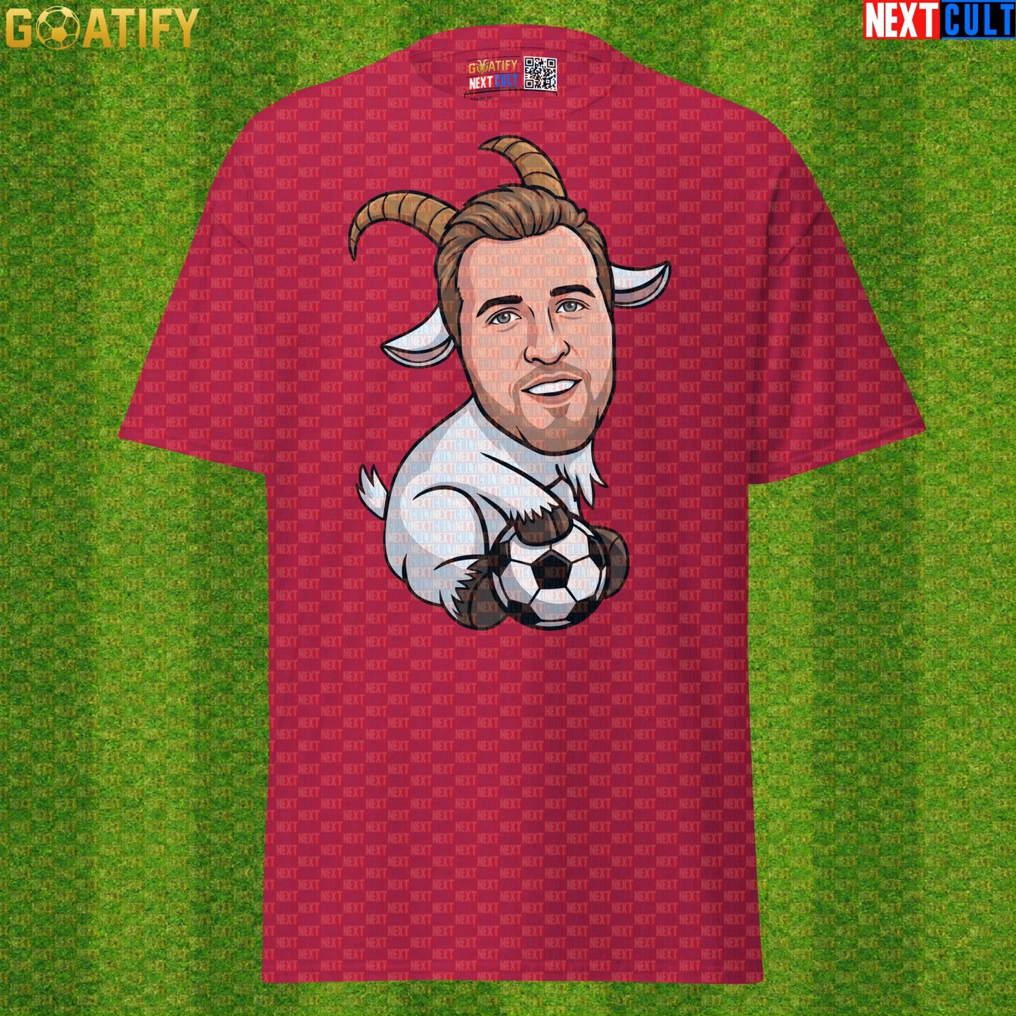 Harry Kane T-Shirt – GOAT Soccer Graphic Tee for England, Bayern Munich and World Cup Fans |  | ["Bayern Munich", "England", "Football", "Harry Kane", "Soccer", "Tottenham Hotspur"]