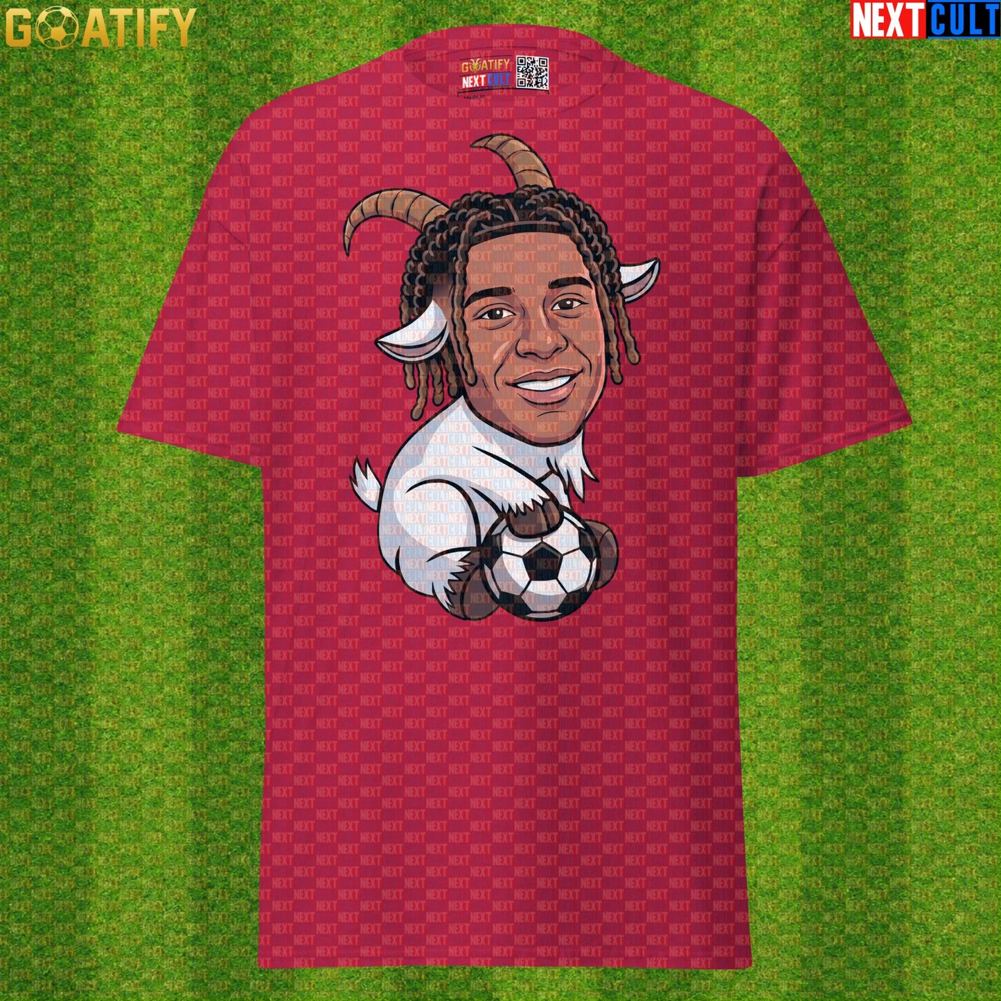 Michael Olise T-Shirt – Nonchalant GOAT Graphic Tee for Bayern Munich and France Fans |  | ["Bayern Munich", "Football", "France", "Michael Olise", "Soccer"]