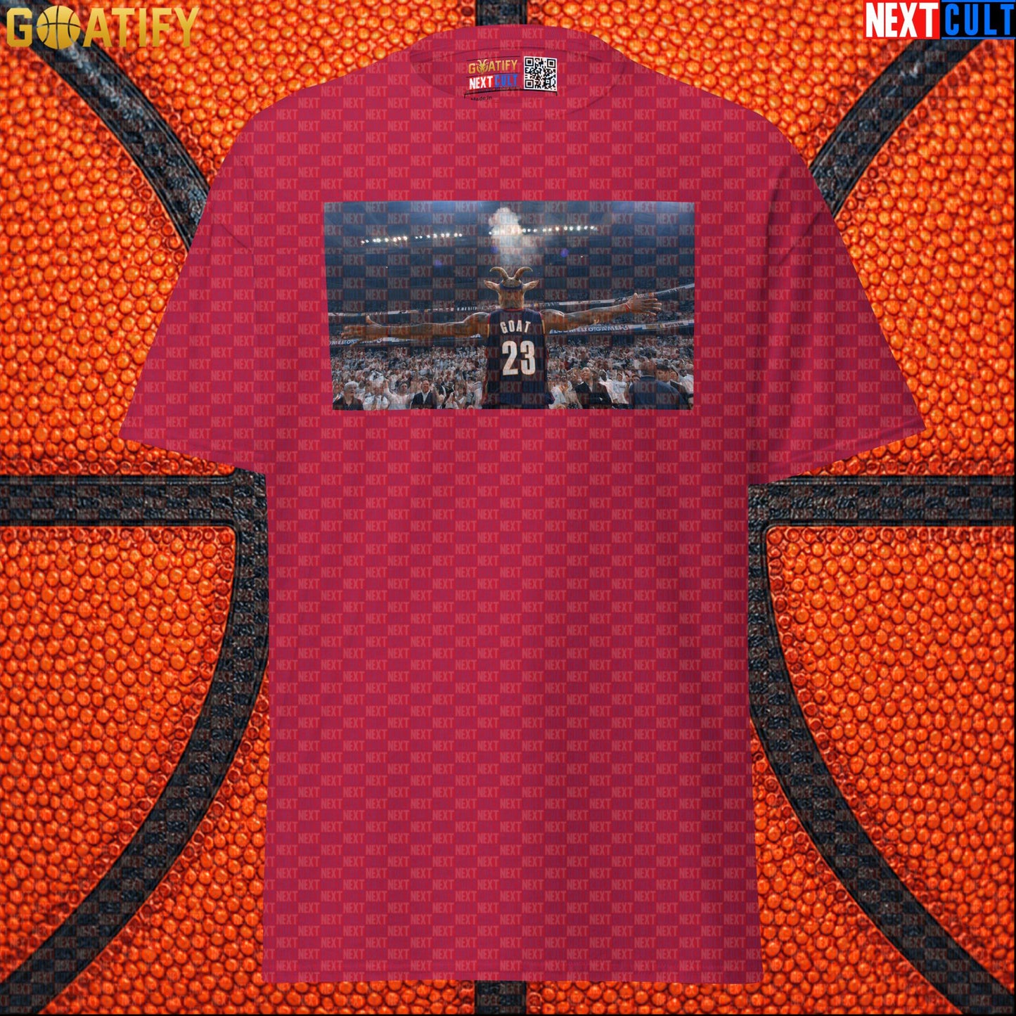 LeBron James T-Shirt – Iconic Chalk Toss GOAT Graphic Tee for Cleveland Basketball Fans |  | ["Basketball", "Cleveland Cavaliers", "LeBron James", "NBA"]