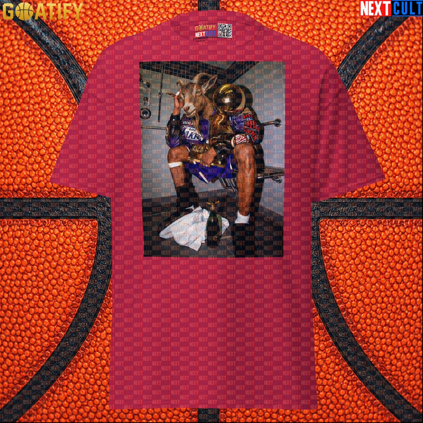 Kobe Bryant T-Shirt – Kobe GOAT Locker Room Graphic Tee for Lakers Fans and NBA Game Days |  | ["Basketball", "Kobe Bryant", "Los Angeles Lakers", "NBA"]