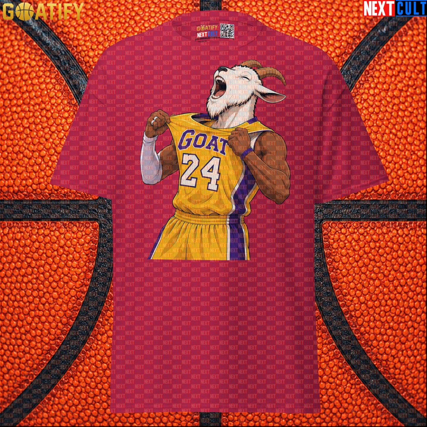 Kobe Bryant T-Shirt – No. 24 GOAT Celebration Graphic Tee for Lakers Basketball Fans |  | ["Basketball", "Kobe Bryant", "Los Angeles Lakers", "NBA"]