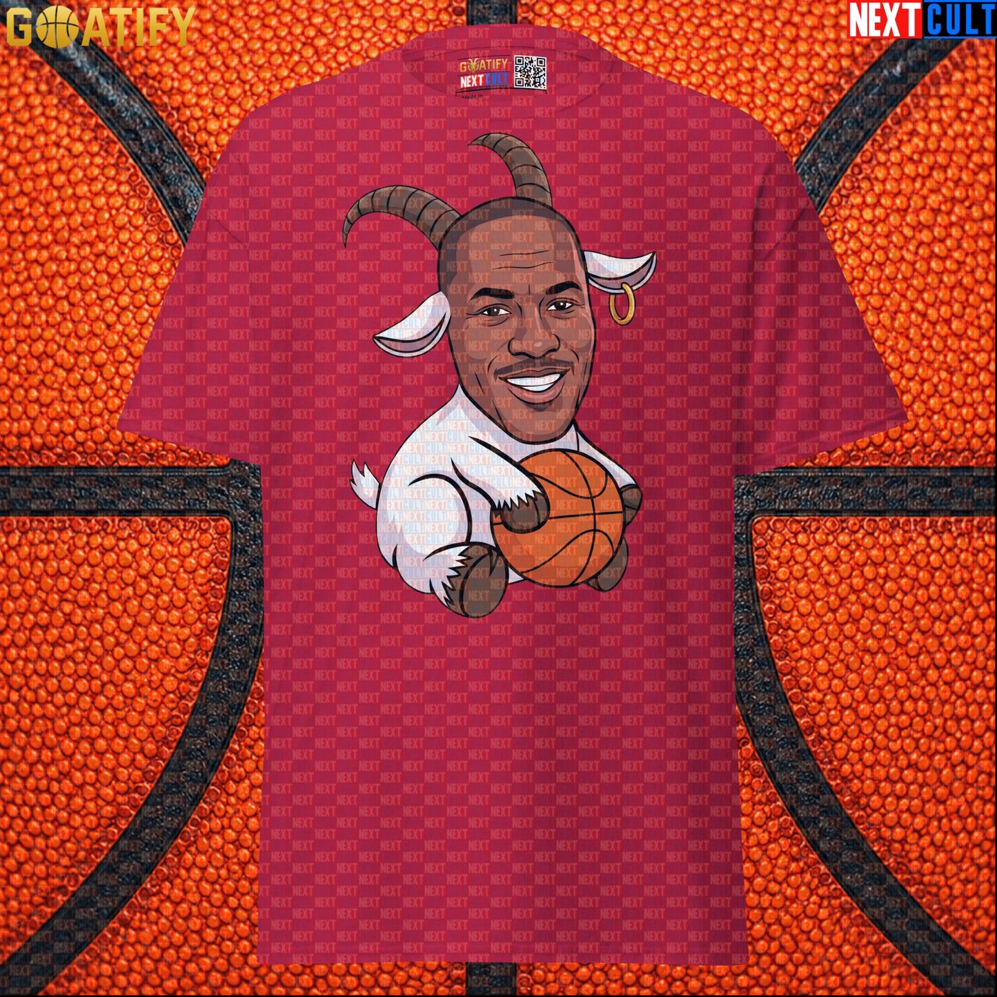 Michael Jordan T-Shirt - GOAT Chicago Bulls Basketball Graphic Tee Gift for Jordan NBA Fans |  | ["Basketball", "Chicago Bulls", "Michael Jordan", "NBA"]