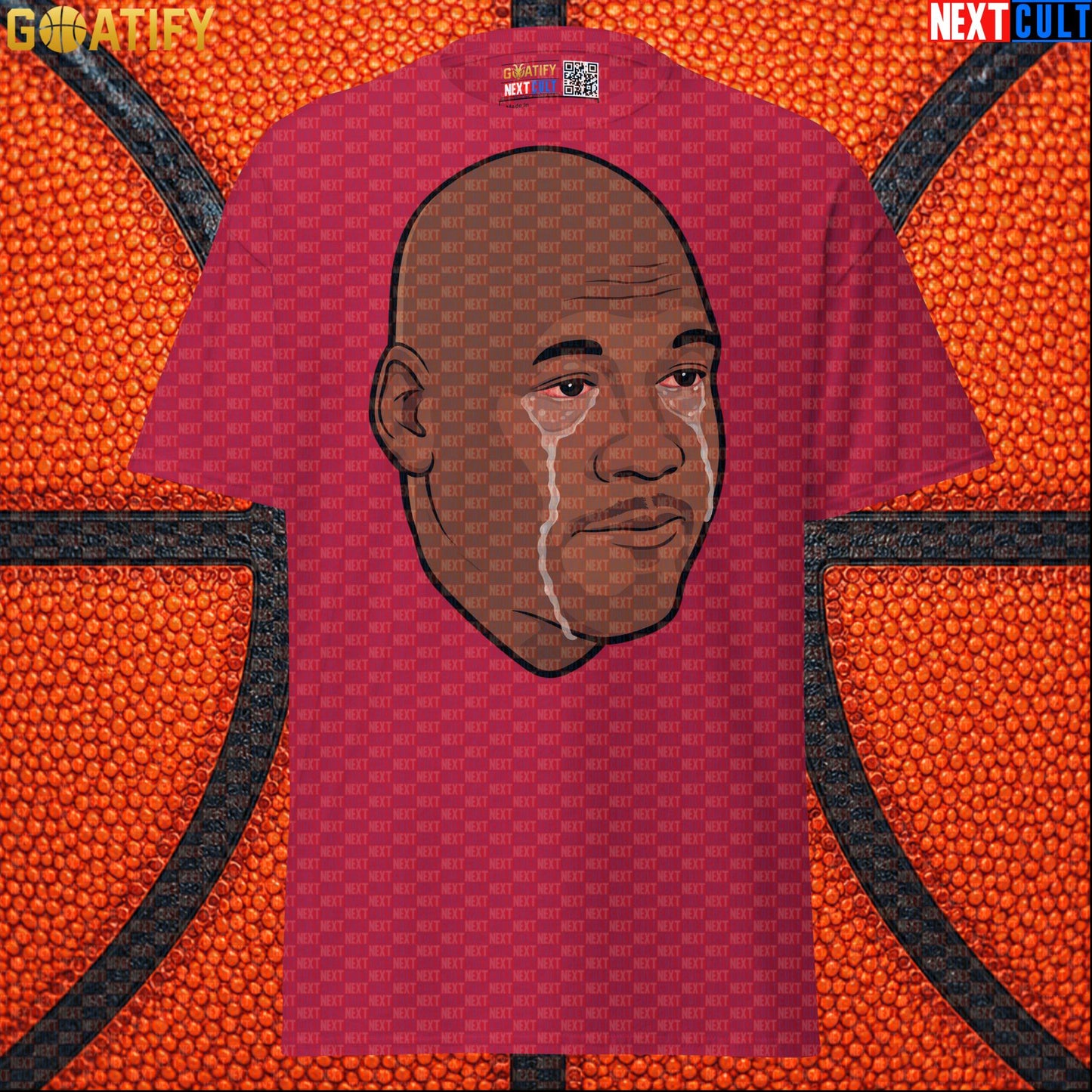 Michael Jordan T-Shirt Crying Jordan Meme Graphic Tee Gift for Chicago Bulls NBA Fans |  | ["Basketball", "Chicago Bulls", "Michael Jordan", "NBA"]