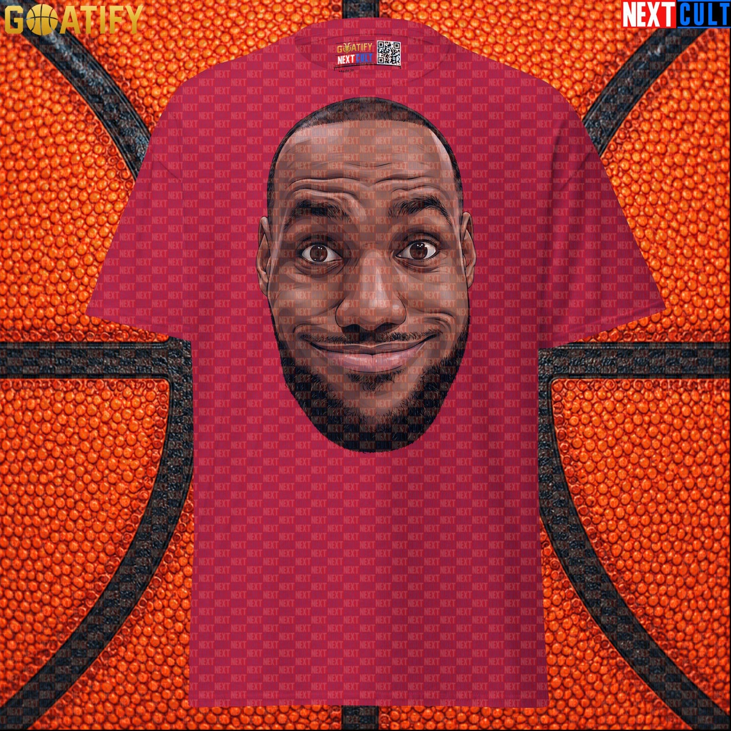 LeBron Photobomb Meme T-Shirt – Funny NBA Basketball Graphic Tee Gift for Sports Fans |  | ["Basketball", "LeBron James", "NBA"]