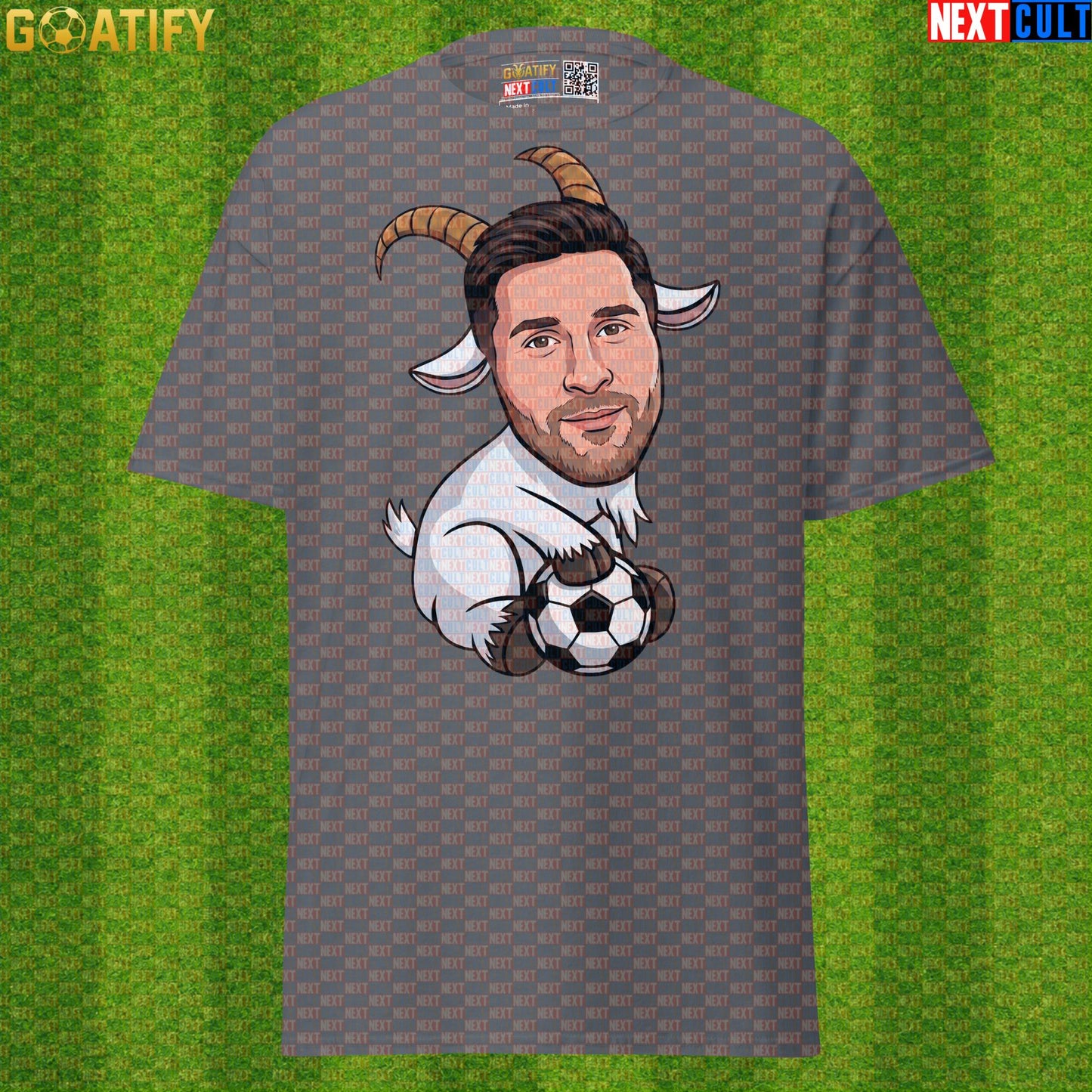 Lionel Messi T-Shirt - GOAT Soccer Graphic Tee Gift for Argentina World Cup Football Fans |  | ["Argentina", "Barcelona", "Football", "Inter Miami", "Lionel Messi", "Soccer"]
