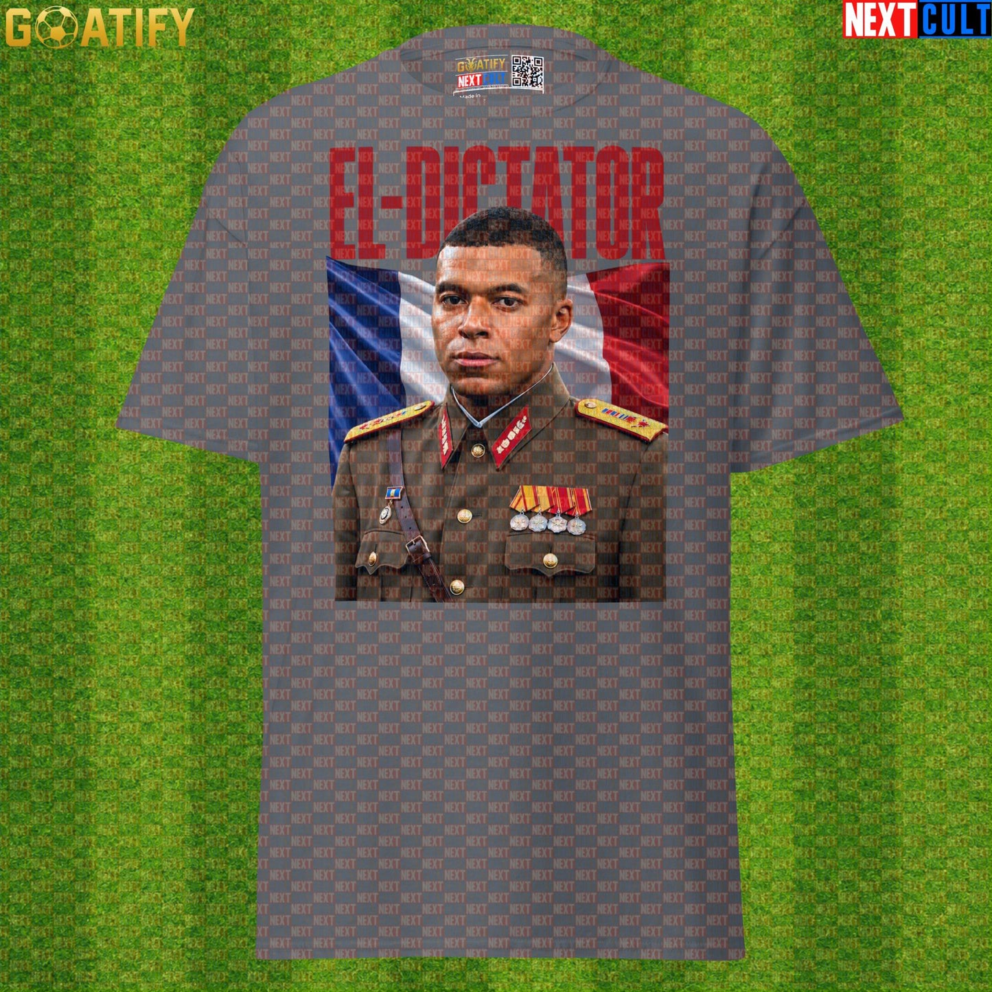Kylian Mbappe T-Shirt – El Dictator Football Meme Graphic Tee for France and Real Madrid Fans |  | ["Football", "France", "Kylian Mbappe", "PSG", "Real Madrid", "Soccer"]