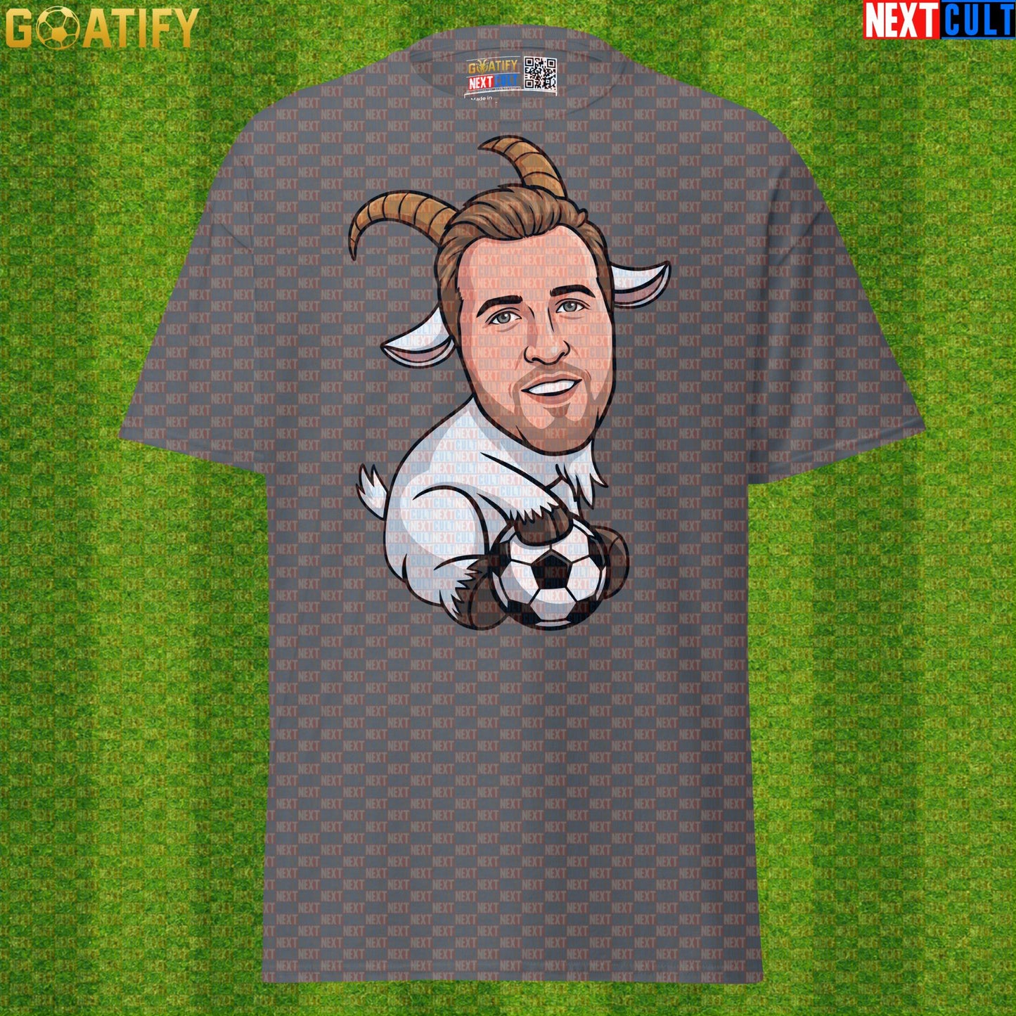 Harry Kane T-Shirt – GOAT Soccer Graphic Tee for England, Bayern Munich and World Cup Fans |  | ["Bayern Munich", "England", "Football", "Harry Kane", "Soccer", "Tottenham Hotspur"]