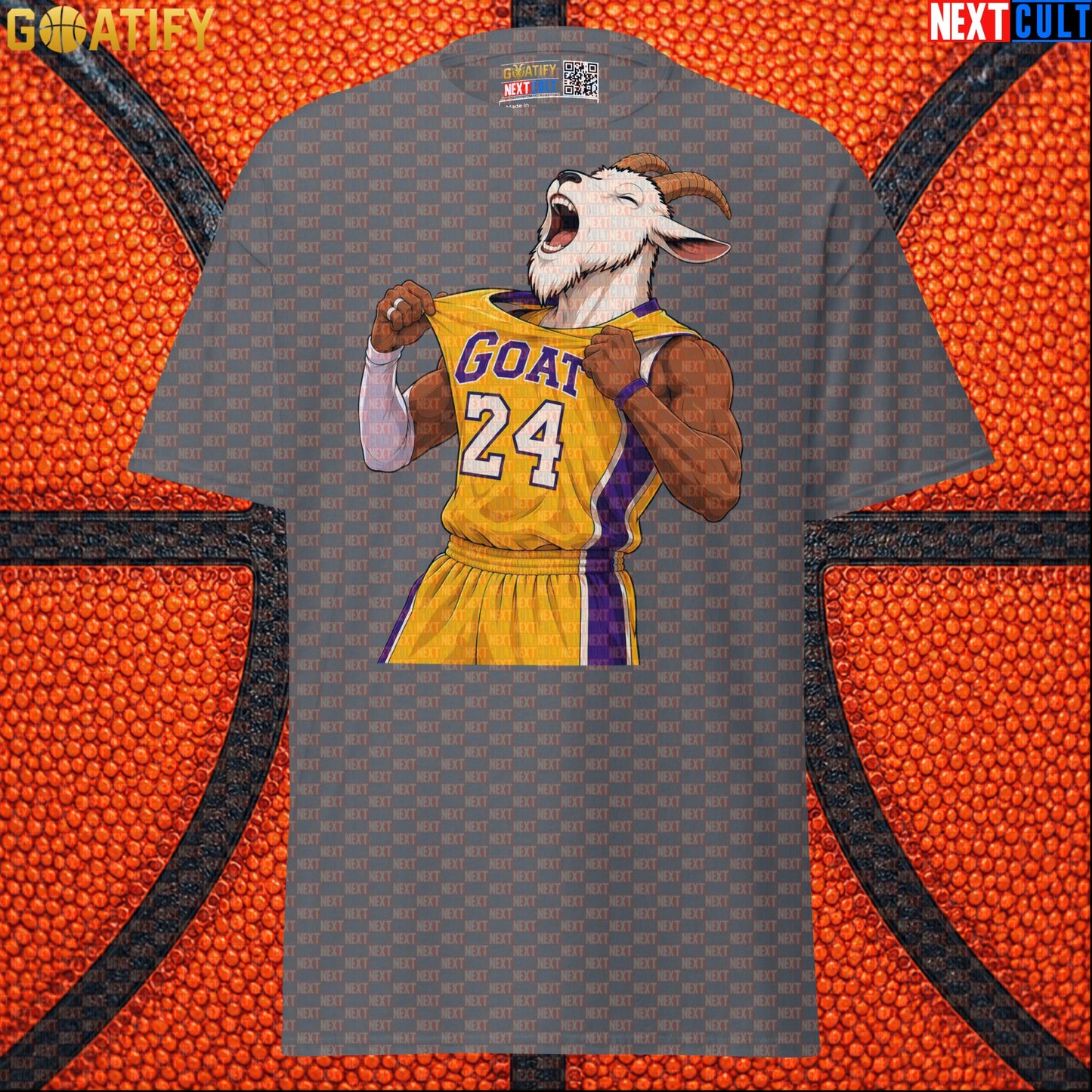 Kobe Bryant T-Shirt – No. 24 GOAT Celebration Graphic Tee for Lakers Basketball Fans |  | ["Basketball", "Kobe Bryant", "Los Angeles Lakers", "NBA"]