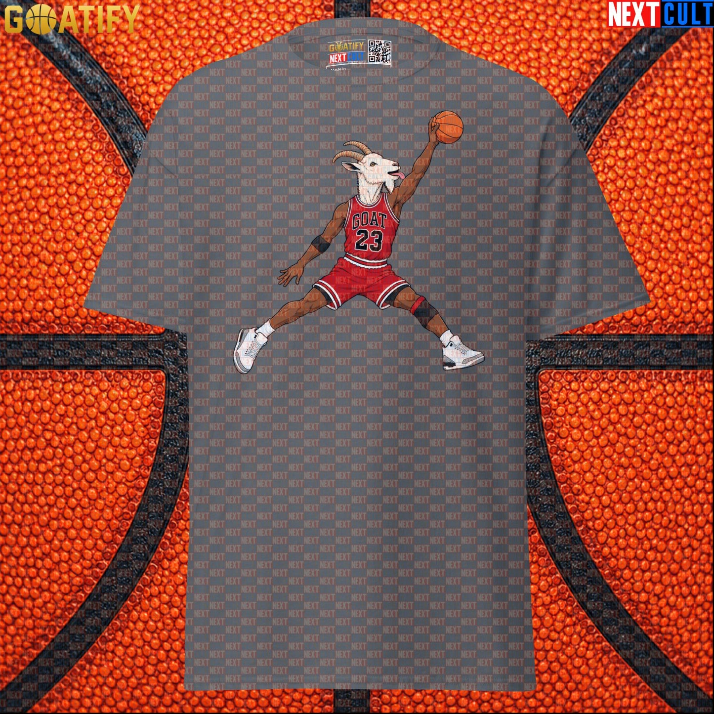 Michael Jordan T-Shirt – Free Throw Line Dunk GOAT Graphic Tee for Chicago Bulls Fans |  | ["Basketball", "Chicago Bulls", "Michael Jordan", "NBA"]