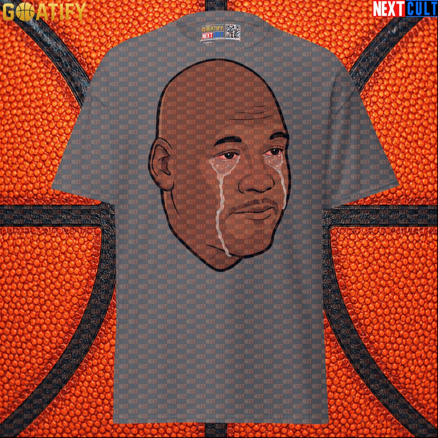 Michael Jordan T-Shirt Crying Jordan Meme Graphic Tee Gift for Chicago Bulls NBA Fans |  | ["Basketball", "Chicago Bulls", "Michael Jordan", "NBA"]