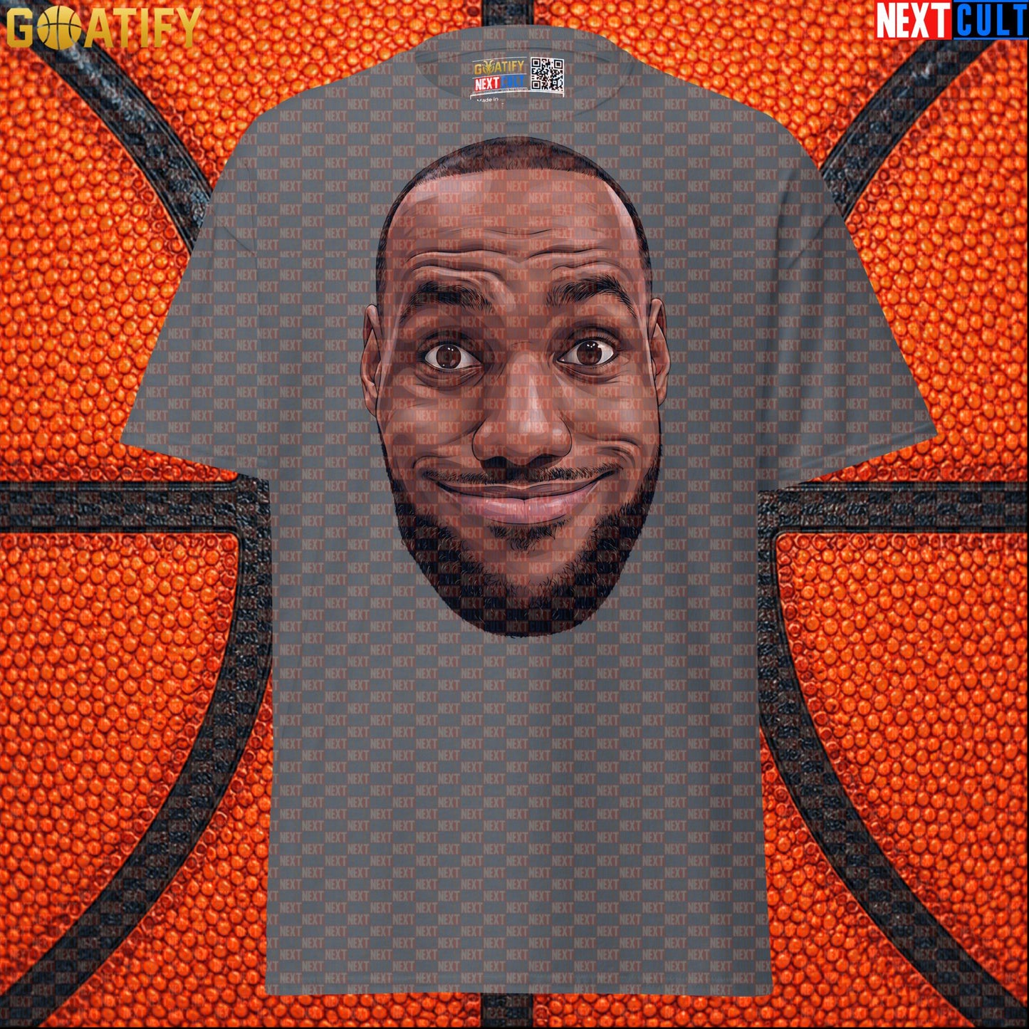 LeBron Photobomb Meme T-Shirt – Funny NBA Basketball Graphic Tee Gift for Sports Fans |  | ["Basketball", "LeBron James", "NBA"]