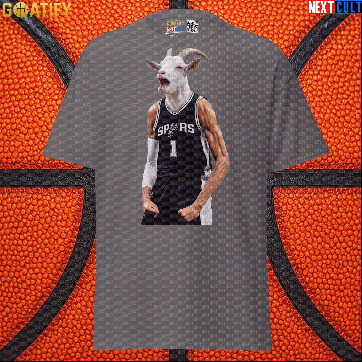 T-Shirt Victor Wembanyama GOAT Basketball Graphic Tee for Spurs Fans Funny NBA Sports Gift | T-shirts | ["Basketball", "France", "NBA", "NCB", "San Antonio Spurs", "Victor Wembanyama", "Wemby"]