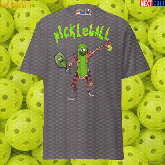 Pickleball T-Shirt Pickleball Rick Cartoon Sports Meme for Players & Funny Pickleball Gifts | T-shirts | ["NCB", "Pickleball"]