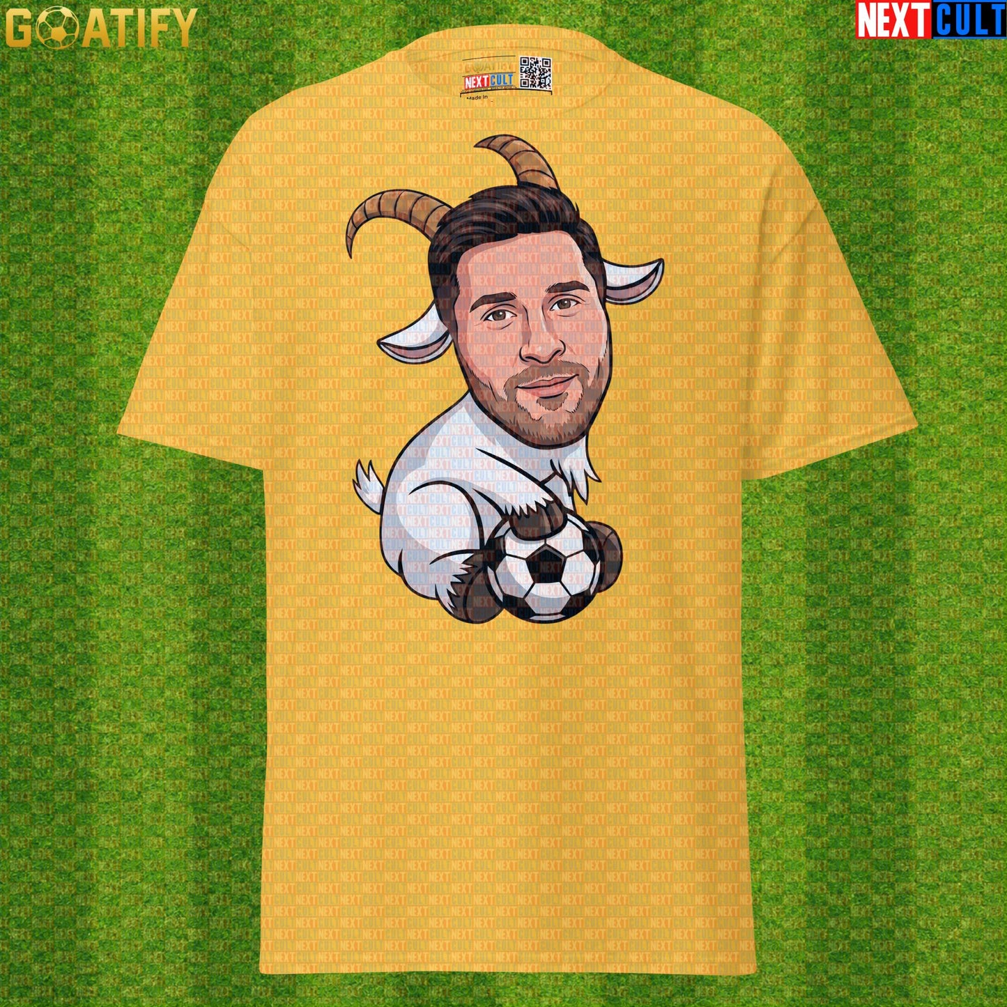 Lionel Messi T-Shirt - GOAT Soccer Graphic Tee Gift for Argentina World Cup Football Fans |  | ["Argentina", "Barcelona", "Football", "Inter Miami", "Lionel Messi", "Soccer"]
