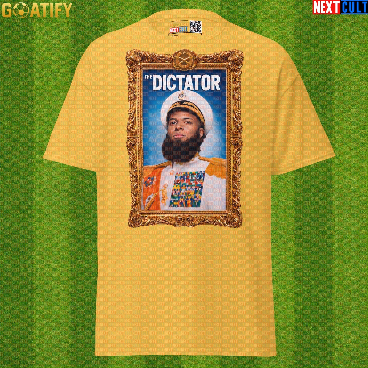 Kylian Mbappe T-Shirt – The Dictator Baroque Football Tee for France and Real Madrid Fans Daisy Next Cult Brand
