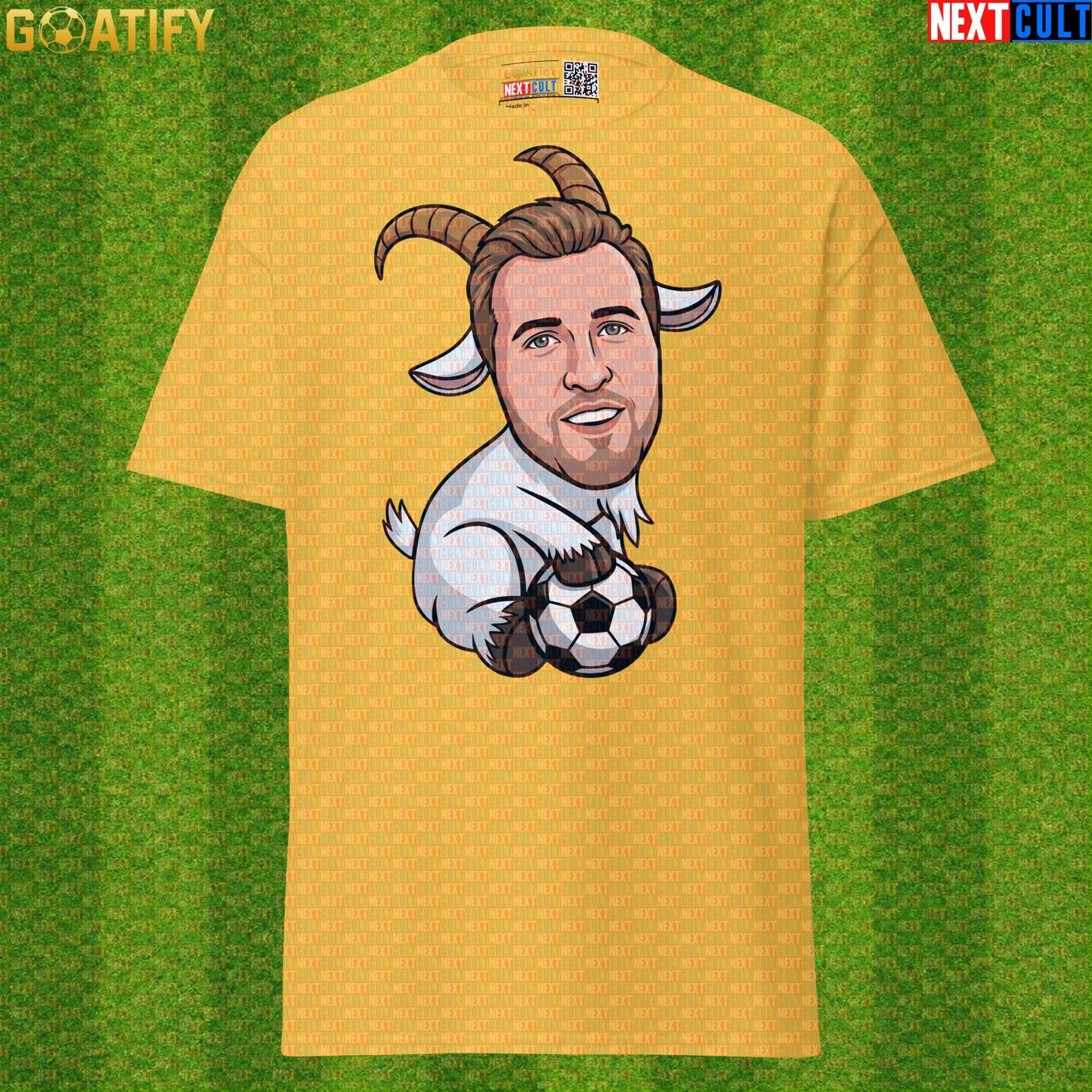 Harry Kane T-Shirt – GOAT Soccer Graphic Tee for England, Bayern Munich and World Cup Fans |  | ["Bayern Munich", "England", "Football", "Harry Kane", "Soccer", "Tottenham Hotspur"]