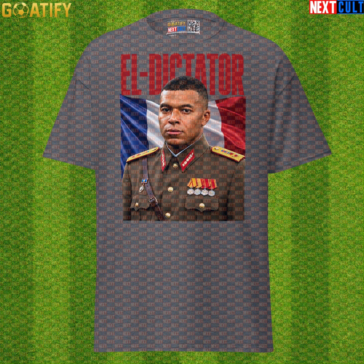 Kylian Mbappe T-Shirt – El Dictator Football Meme Graphic Tee for France and Real Madrid Fans |  | ["Football", "France", "Kylian Mbappe", "PSG", "Real Madrid", "Soccer"]