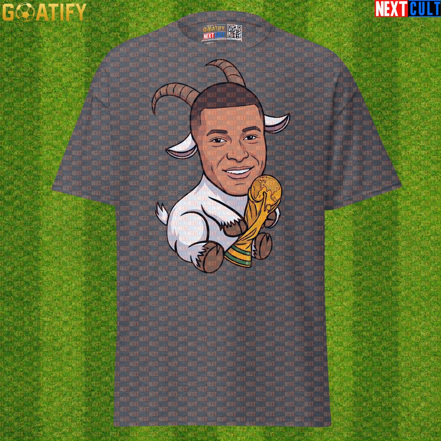 Kylian Mbappe T-Shirt – World Cup Champion GOAT Graphic Tee for France Football Fans |  | ["Football", "France", "Kylian Mbappe", "PSG", "Real Madrid", "Soccer"]