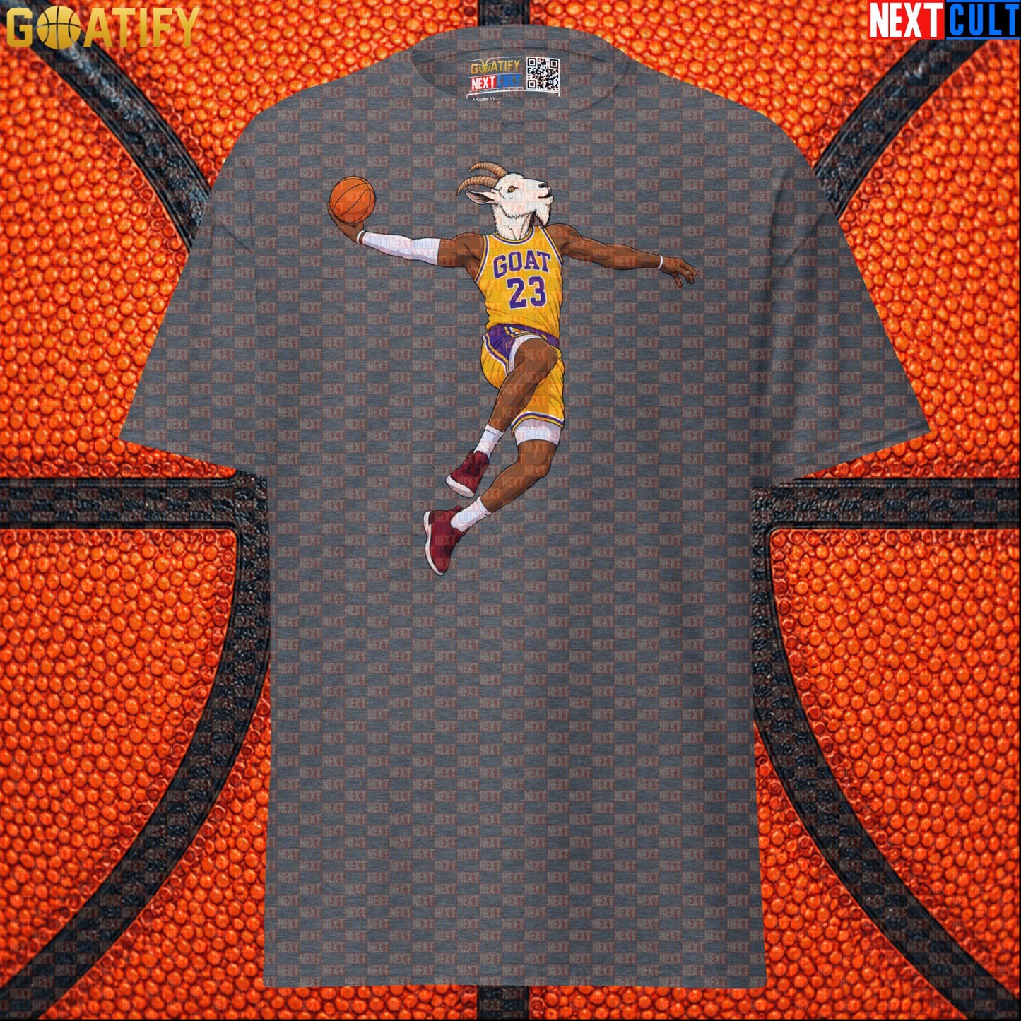 LeBron James T-Shirt – Lakers Dunking GOAT Graphic Tee Gift for NBA Fans and Hoop Players |  | ["Basketball", "LeBron James", "Los Angeles Lakers", "NBA"]